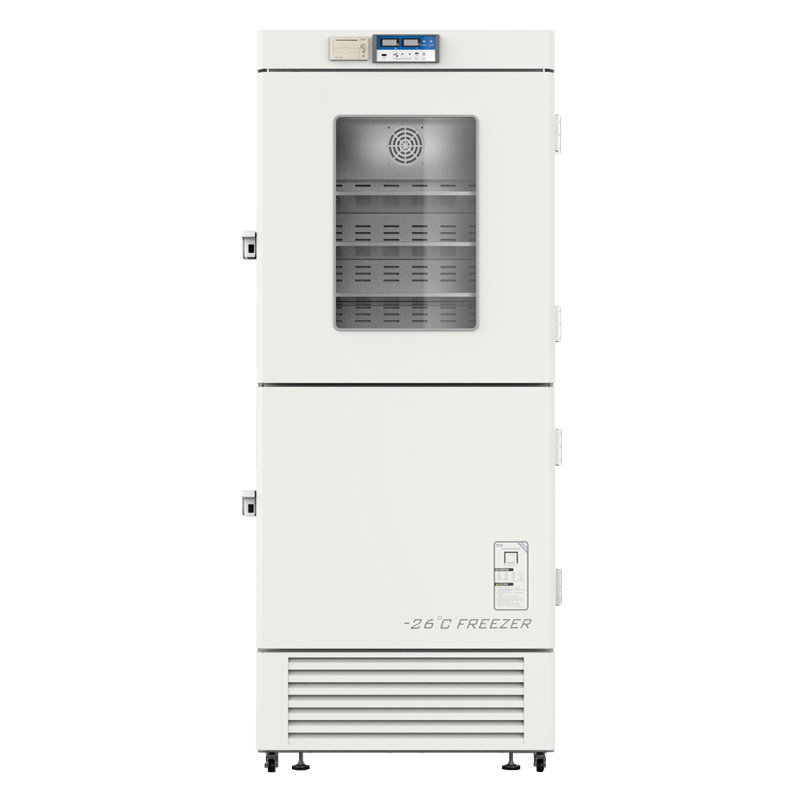 Laboratory Fridge Combined with Freezer